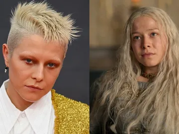 Emma D'Arcy y Rhaenyra Emma D'Arcy y Rhaenyra