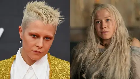 Emma D'Arcy y Rhaenyra Emma D'Arcy y Rhaenyra