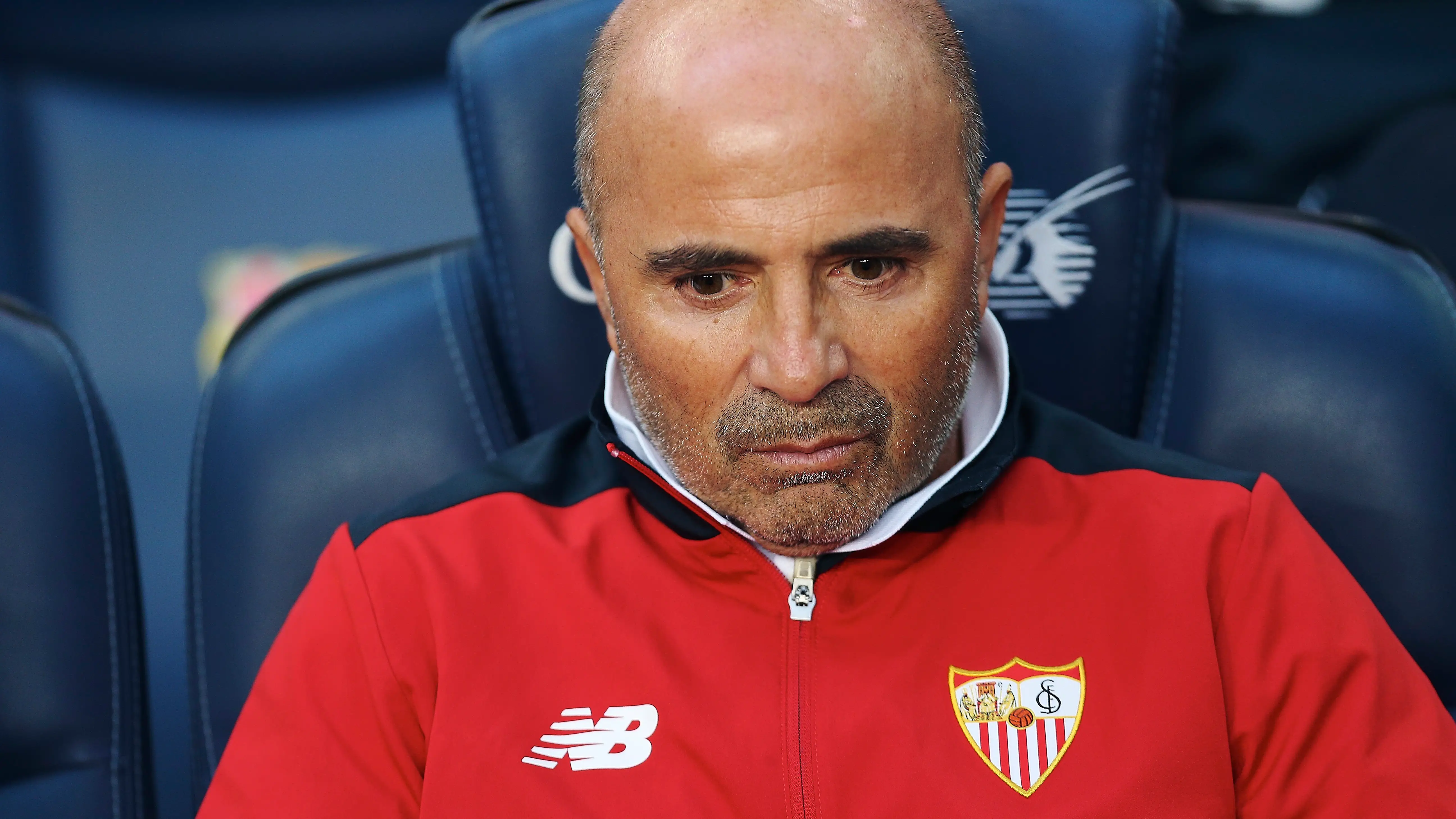 El argentino Jorge Sampaoli, durante su anterior etapa al frente del Sevilla El argentino Jorge Sampaoli, durante su anterior etapa al frente del Sevilla