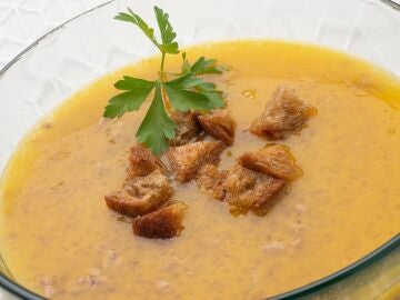 Sopa de calabaza, picadillo y tapioca, la receta de Argui&ntilde;ano para "ser felices y fuertes"