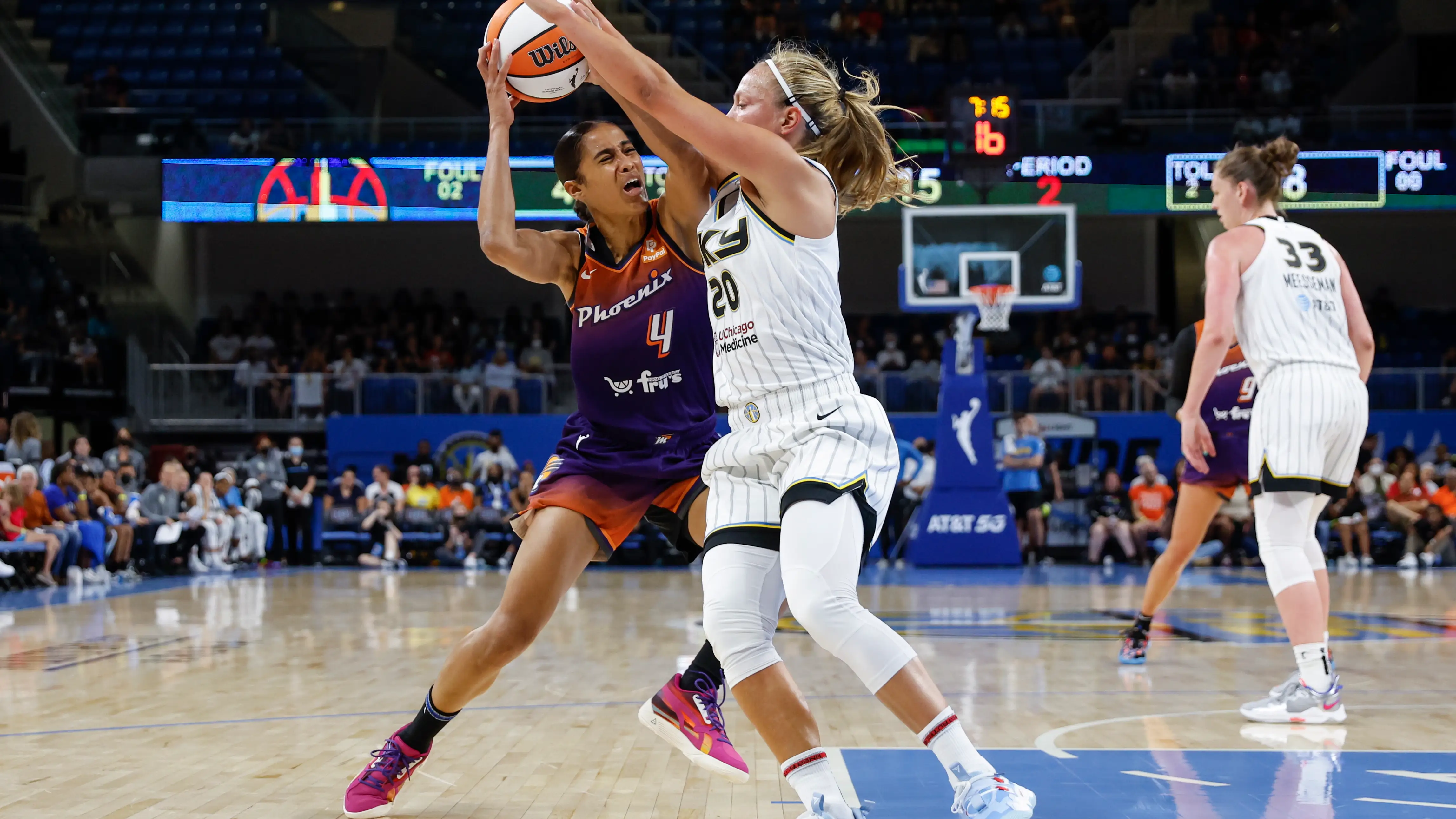 Un partido de la WNBA, en una fotograf&iacute;a de archivo