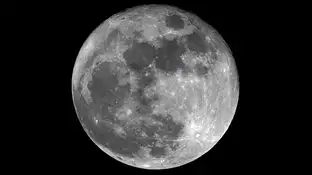 Imagen de archivo de la Luna Imagen de archivo de la Luna