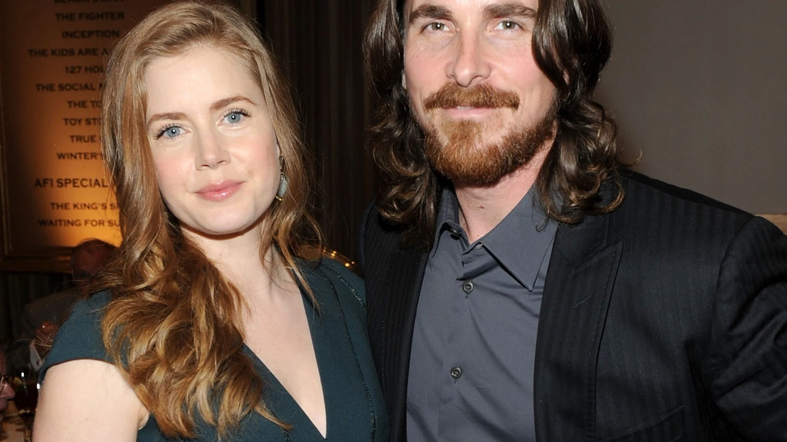 Amy Adams y Christian Bale Amy Adams y Christian Bale