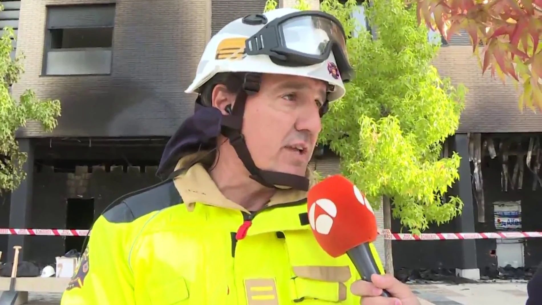 El testimonio del Jefe de Bomberos, Raúl Esteban, sobre la explosión de Alcorcón en Espejo Público