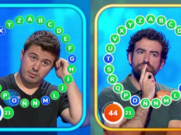 Orestes tira de “inteligencia creativa” para desempatar con 21 aciertos en ‘El Rosco’ Orestes tira de “inteligencia creativa” para desempatar con 21 aciertos en ‘El Rosco’