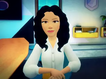 Un avatar del metaverso Un avatar del metaverso