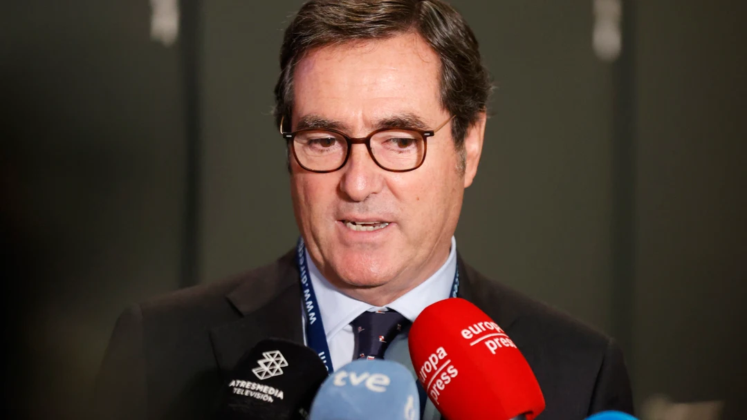 El presidente de la CEOE, Antonio Garamendi El presidente de la CEOE, Antonio Garamendi