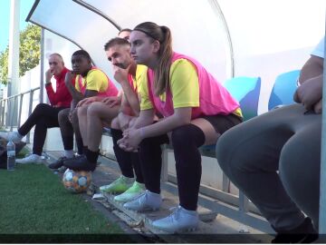 La futbolista Alexandra Cortizo