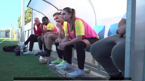 La futbolista Alexandra Cortizo La futbolista Alexandra Cortizo