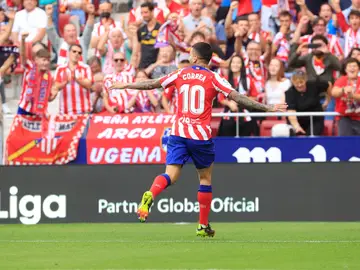 Atlético de Madrid - Girona: Resultado, resumen y goles de LaLiga, en directo (2-1) Atlético de Madrid - Girona: Resultado, resumen y goles de LaLiga, en directo (2-1)