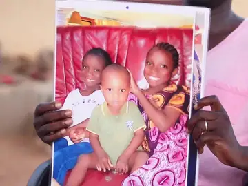 Niños fallecidos en Gambia