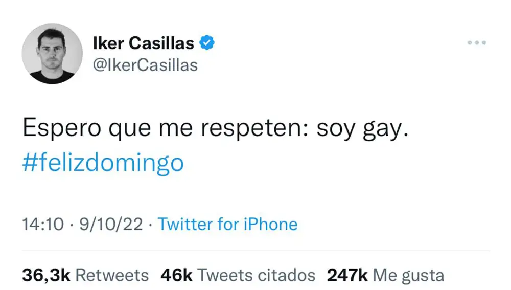 Iker Casillas Twitter