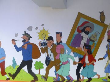 La exposición más completa sobre el padre de Tintín llega a España