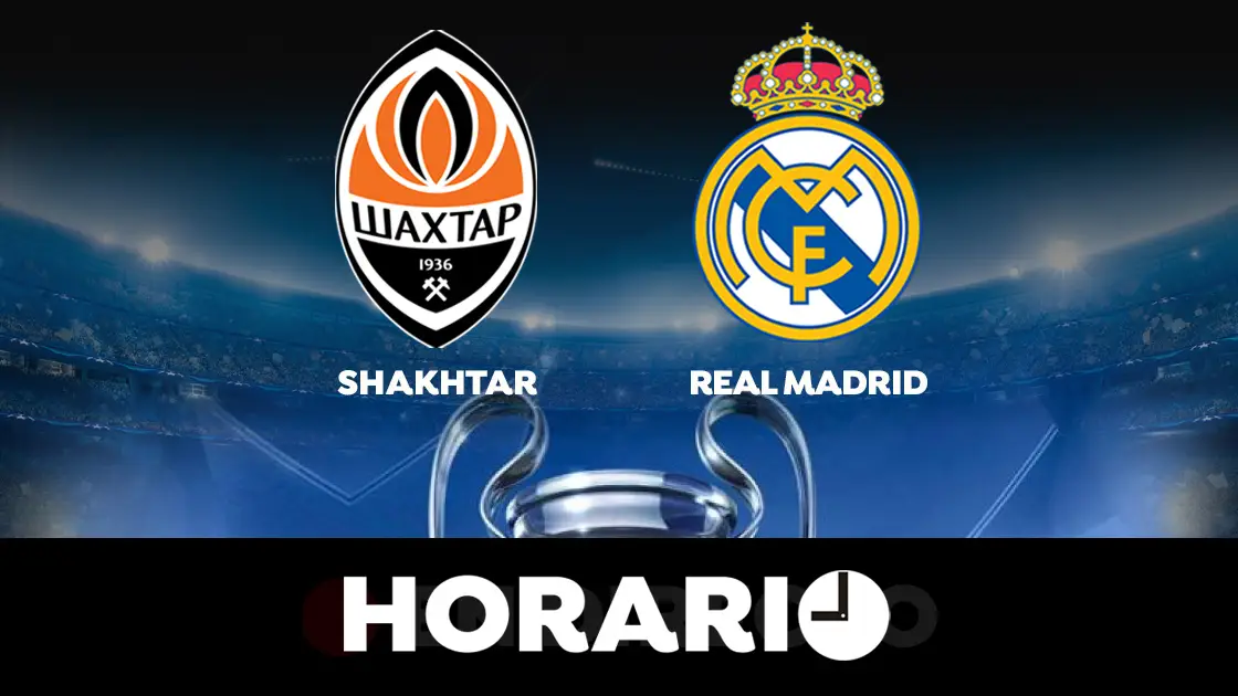 Shakhtar Donetsk - Real Madrid: Horario y dónde ver el partido de la Champions League en directo Shakhtar Donetsk - Real Madrid: Horario y dónde ver el partido de la Champions League en directo