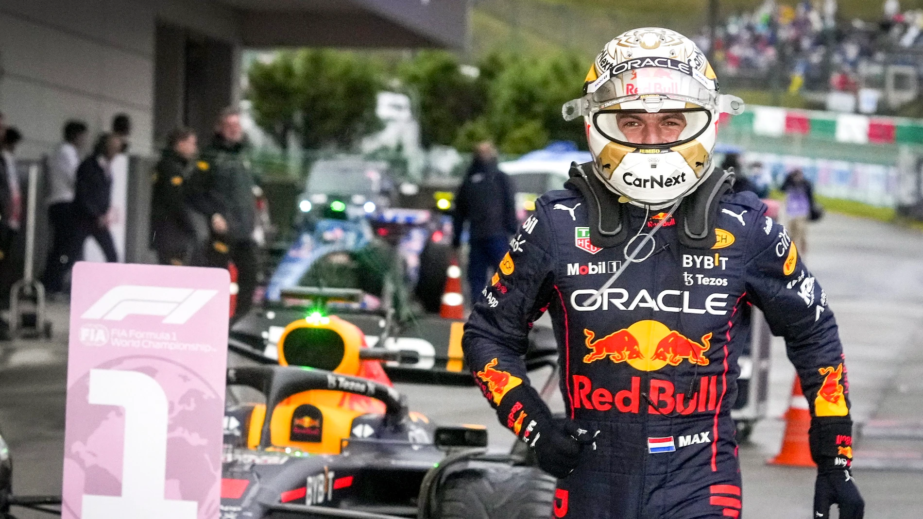 La reacción de Verstappen al enterarse que era bicampeón del mundo de Fórmula 1