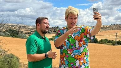 Dani García y Perxitaa descubren los campos de la meseta de Soria