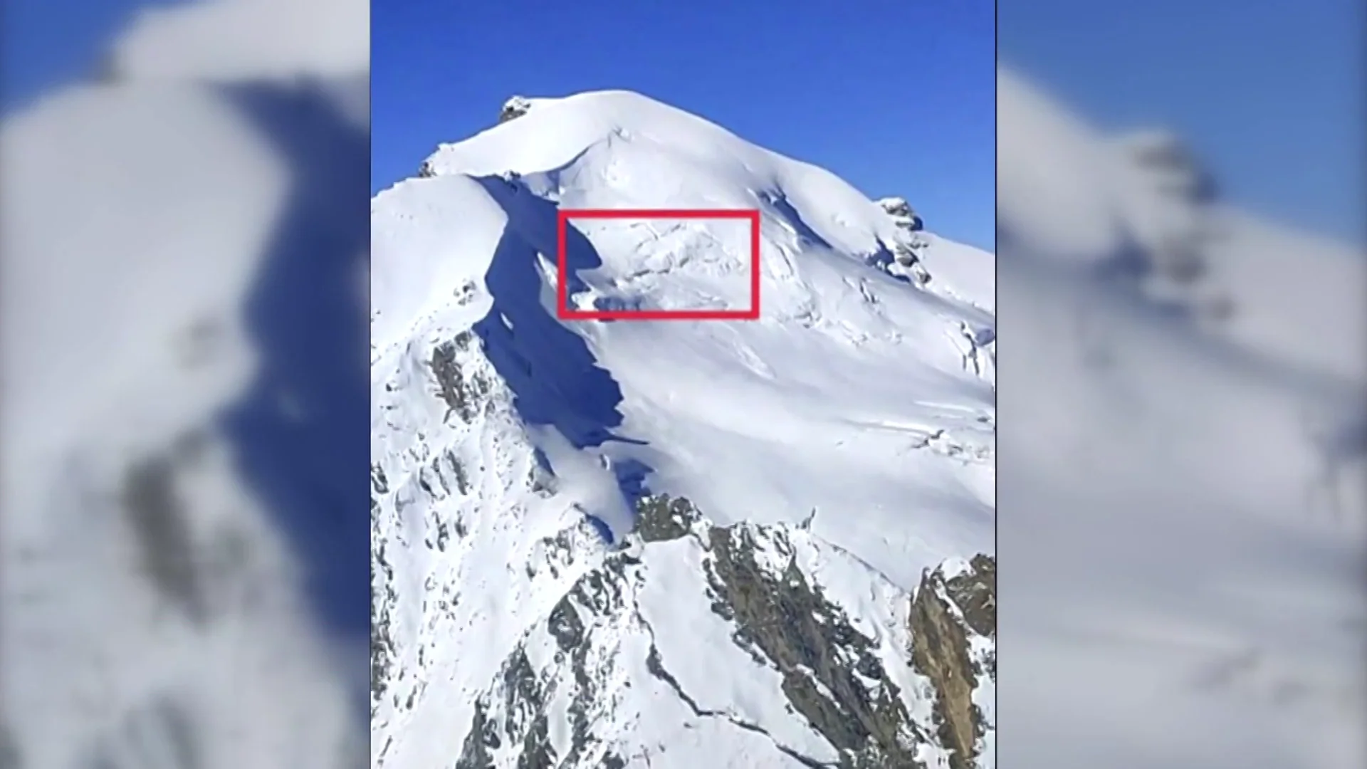 La grieta en la que cayeron los monta&ntilde;eros durante el curso