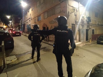 El último control policial en el barrio del Príncipe, en Ceuta