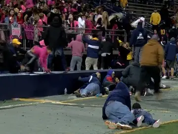 Un tiroteo causa el pánico en un partido de fútbol americano colegial en Toledo, Ohio