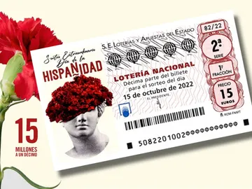 El 15 de octubre se celebra el Sorteo Extraordinario del Día de la Hispanidad 2022 de la Lotería Nacional El 15 de octubre se celebra el Sorteo Extraordinario del Día de la Hispanidad 2022 de la Lotería Nacional