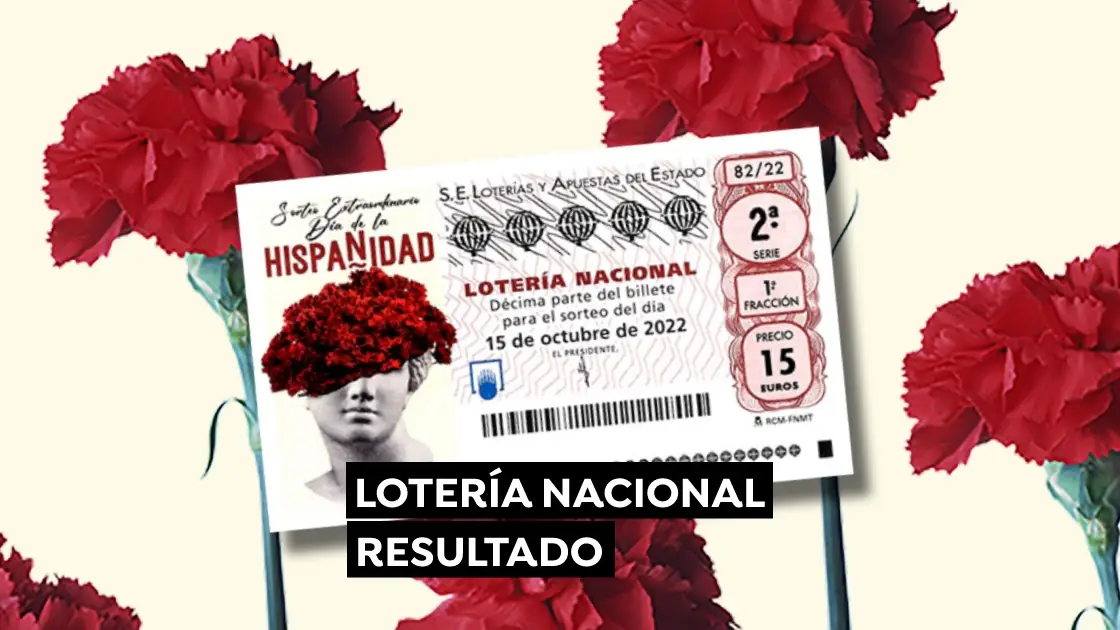 Comprobar Lotería Nacional: Resultado del Sorteo Extraordinario del Día de la Hispanidad 2022 Comprobar Lotería Nacional: Resultado del Sorteo Extraordinario del Día de la Hispanidad 2022