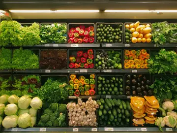 Imagen de un supermercado Imagen de un supermercado