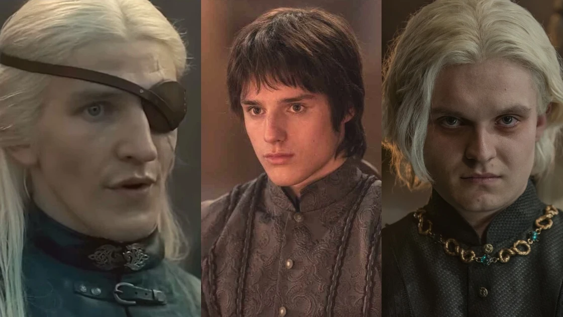 Aemond, Jacaerys y Aegon: los hijos de 'La Casa del Drag&oacute;n'