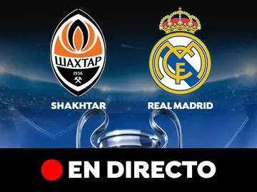 Shakhtar Donetsk - Real Madrid: Partido de Champions League, en directo Shakhtar Donetsk - Real Madrid: Partido de Champions League, en directo