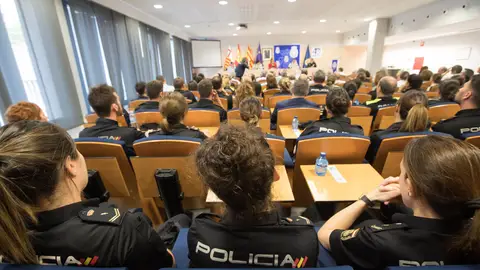 Un acto de la Policía Nacional Un acto de la Policía Nacional