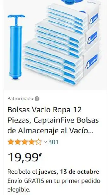 Bolsas de almacenamiento al vacío Bolsas de almacenamiento al vacío