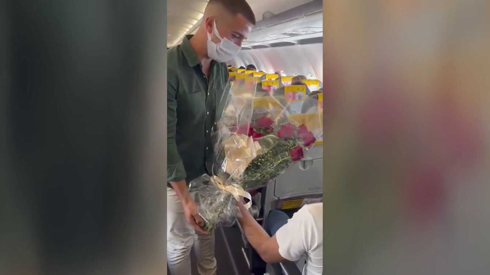 Una pedida de matriomio 'de altura' con destino a Barcelona