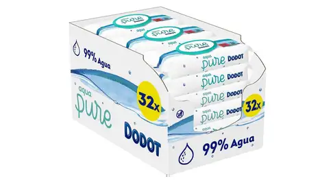 Toallitas Dodot Aqua Pure Toallitas Dodot Aqua Pure
