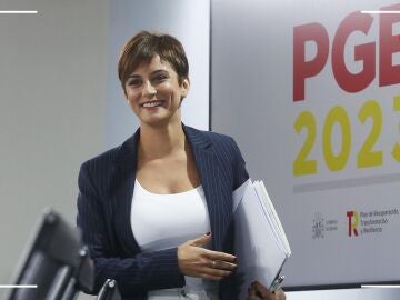 La ministra Isabel Rodríguez en el último Consejo de Ministros