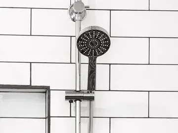 Imagen de archivo de una ducha Imagen de archivo de una ducha