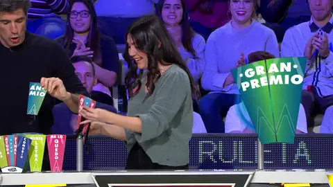 Alicia consigue hacerse con los todos los gajos de ‘La ruleta de la suerte’ Alicia consigue hacerse con los todos los gajos de ‘La ruleta de la suerte’