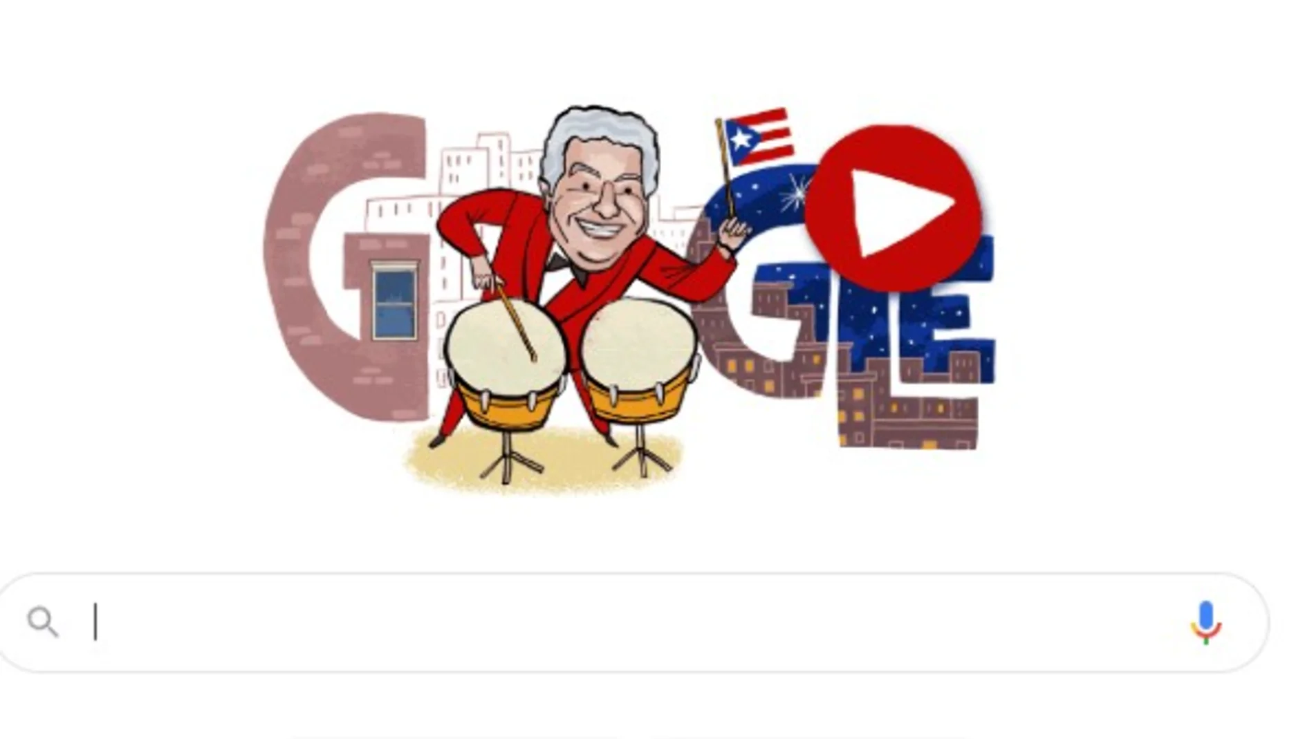 El doodle de Google de Tito Puente