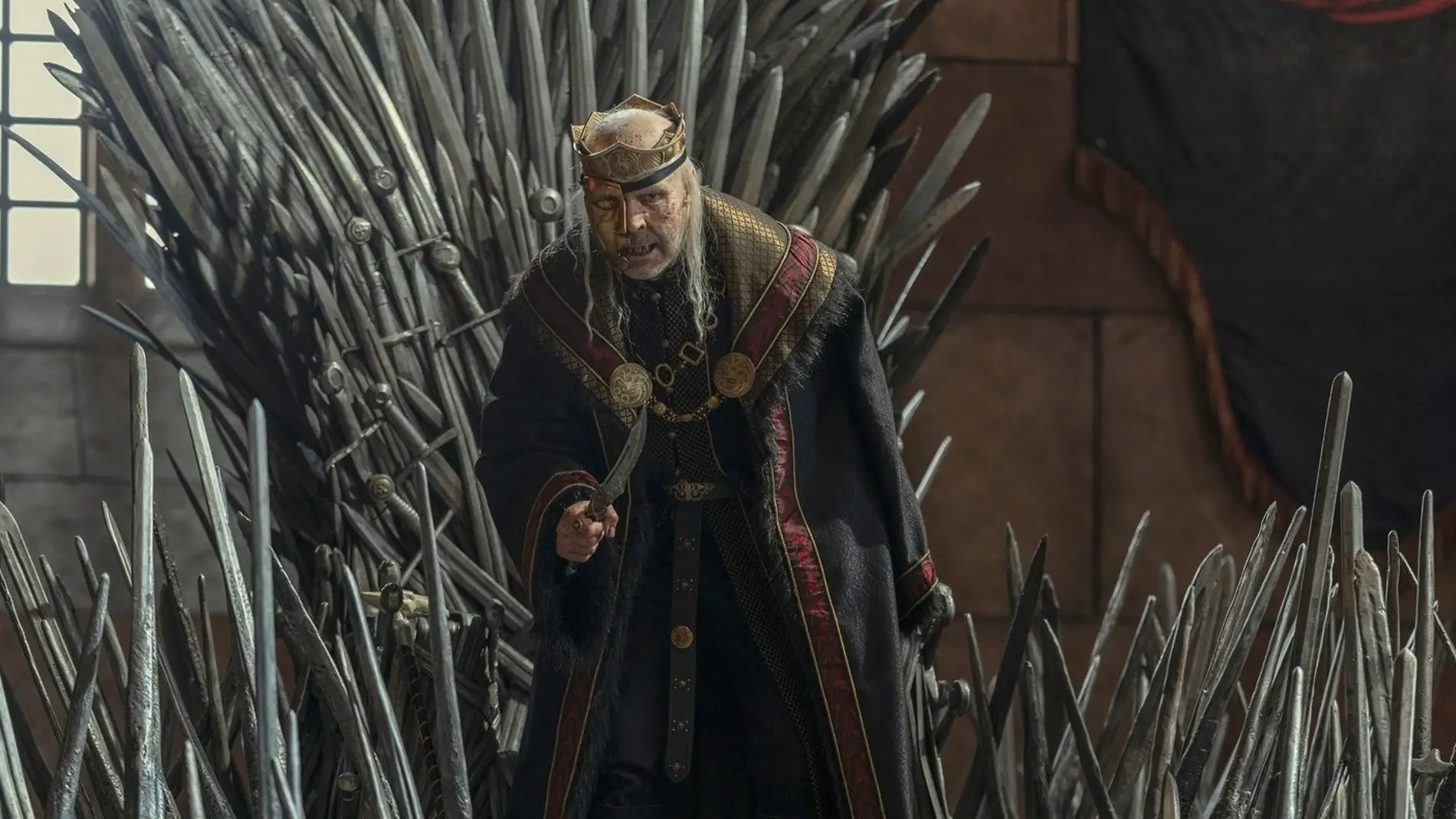 Viserys Targaryen en 'La Casa del Dragón'