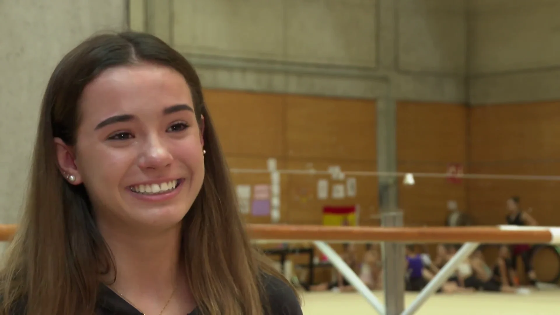 La gimnasta Inés Bergua La gimnasta Inés Bergua