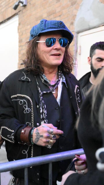 Johnny Depp en Nueva York