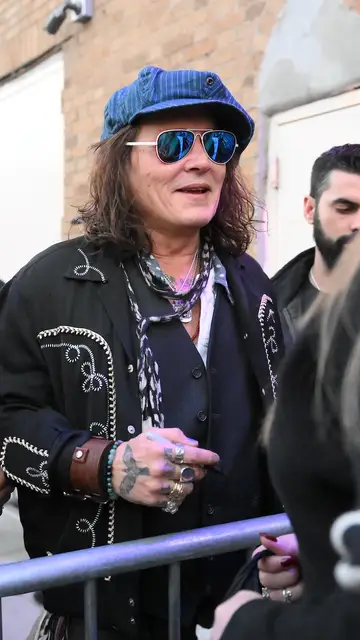 Johnny Depp en Nueva York Johnny Depp en Nueva York