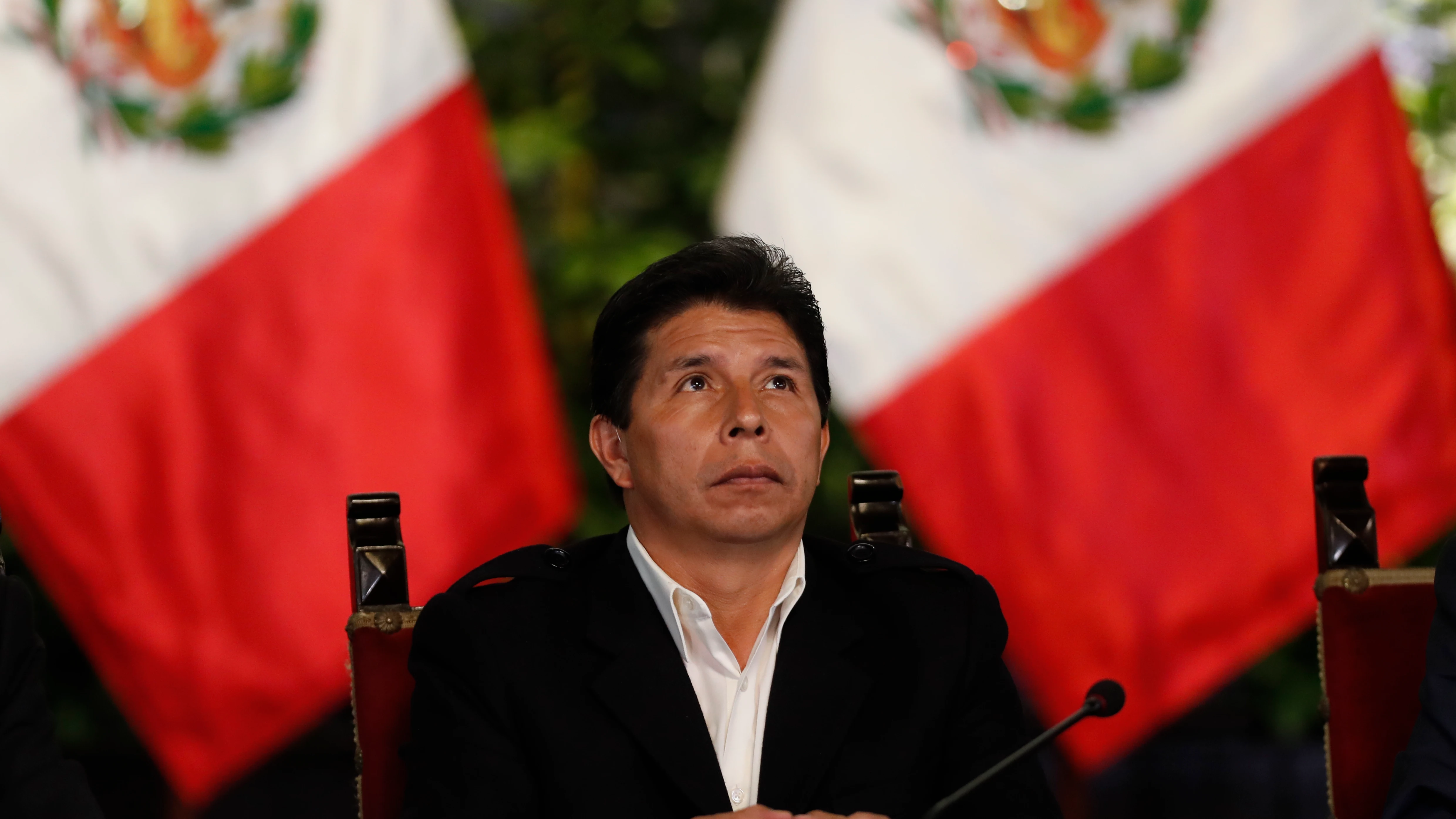 El presidente de Perú, Pedro Castillo El presidente de Perú, Pedro Castillo