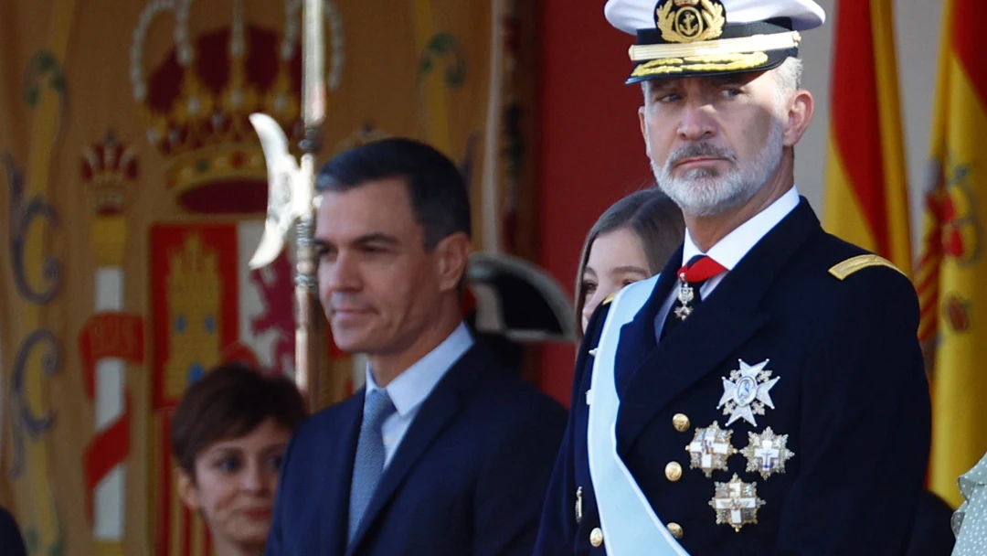 Pedro Sánchez y el Rey Felipe VI Pedro Sánchez y el Rey Felipe VI