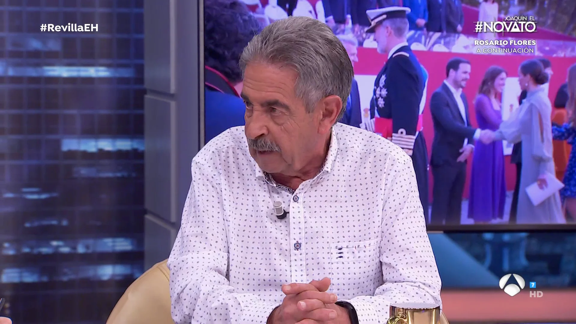 Los cotilleos de la Fiesta Nacional según Miguel Ángel Revilla Los cotilleos de la Fiesta Nacional según Miguel Ángel Revilla