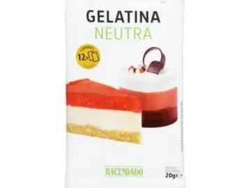 La gelatina de Mercadona retirada La gelatina de Mercadona retirada