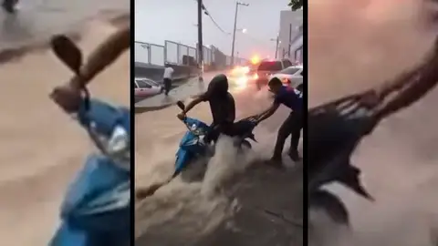 Inundaciones en Acapulco, México Inundaciones en Acapulco, México