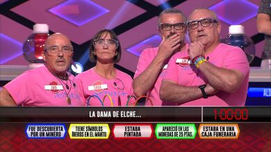 La Dama de Elche ayuda a los ‘Gayasperos’, que no le pierden la cara a su enfrentamiento en ‘¡Boom!’