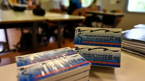 Paquetes de tabletas de yoduro de potasio Paquetes de tabletas de yoduro de potasio