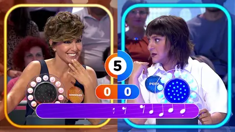 ¡Ni disimula! Pepa Rus intenta que Daniel Caverzaschi le chive su canción en ‘La Pista’ ¡Ni disimula! Pepa Rus intenta que Daniel Caverzaschi le chive su canción en ‘La Pista’