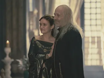 Viserys y Alicent en 'La Casa del Dragón' Viserys y Alicent en 'La Casa del Dragón'
