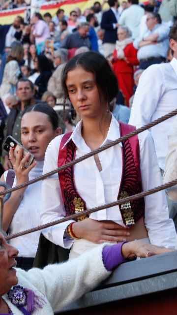 Victoria Federica, en la plaza de toros de Las Ventas